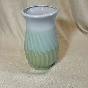 Elegant Two-Tone Ceramic Vase